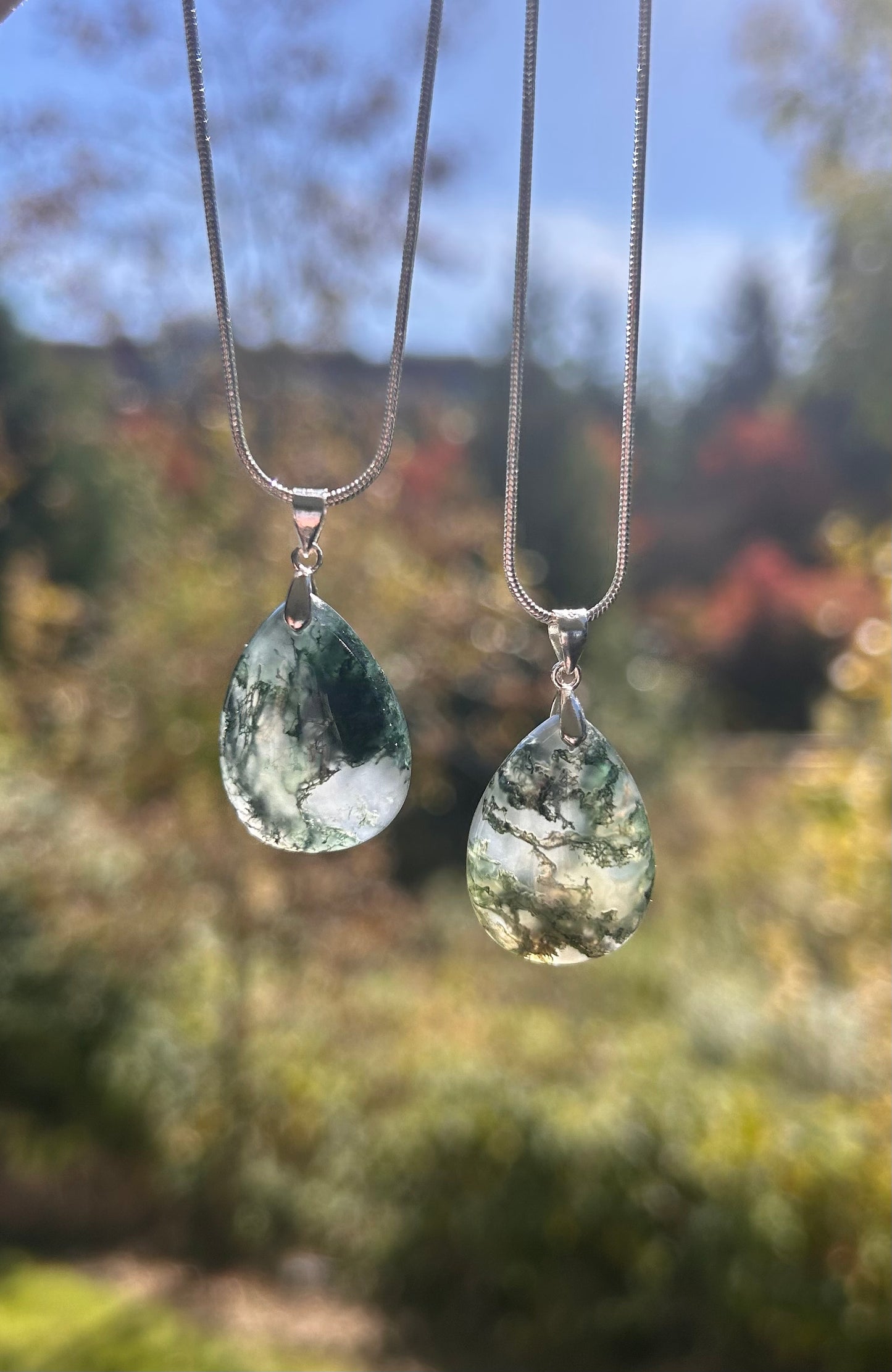 Moss Agate Necklace