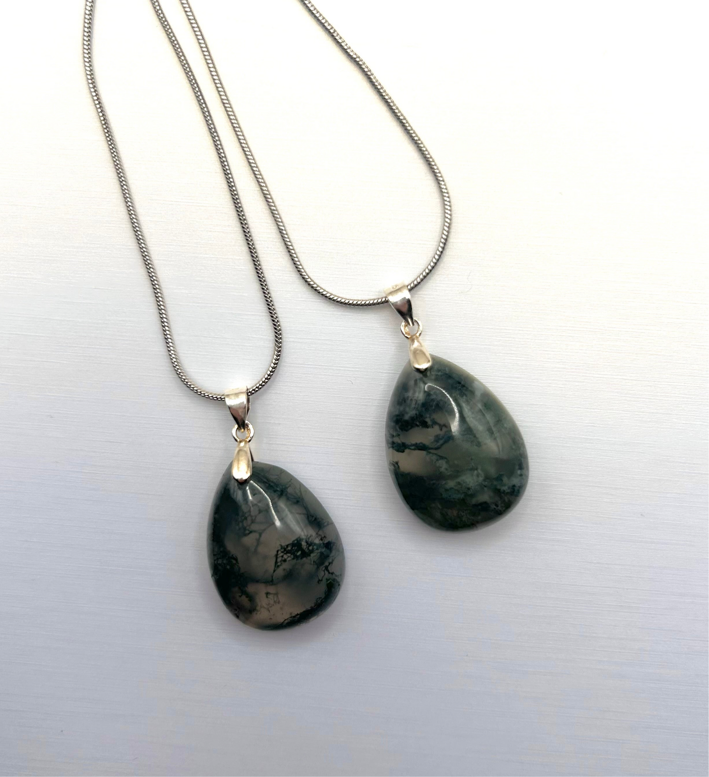 Moss Agate Necklace